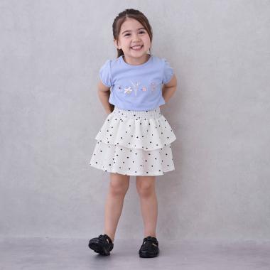 【GOODPRICE】柄フリルスカート