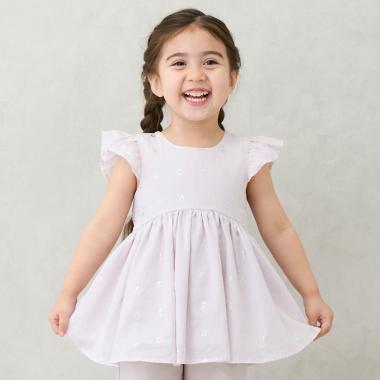 【リンク】箔プリントチュニック(キッズ)