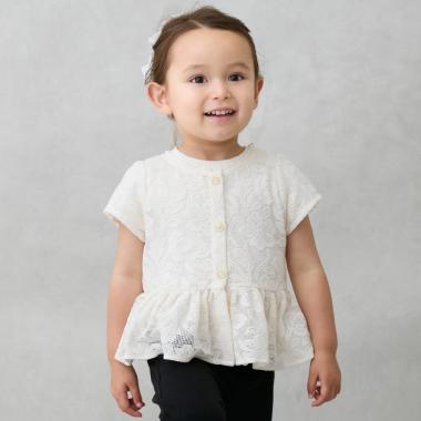 【リンク】レースカーディガン(キッズ)