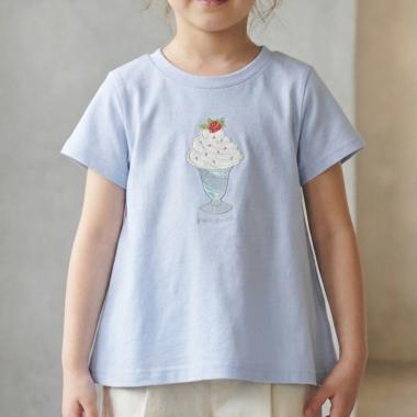 【接触冷感】【WEB限定特別価格】モチーフ半袖Tシャツ