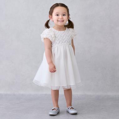 【リンク】チュールレースワンピース(キッズ)