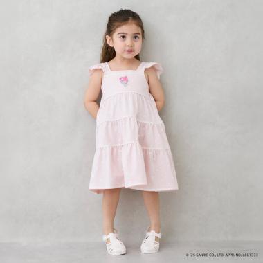 【サンリオキャラクターズ】カットティアードワンピース