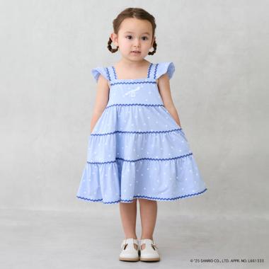 【サンリオキャラクターズ】カットティアードワンピース