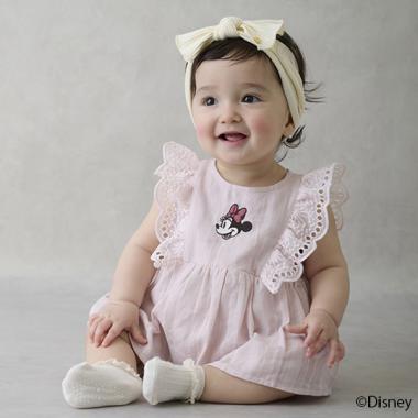 【Disney】肩フリルチュニックセットアップ