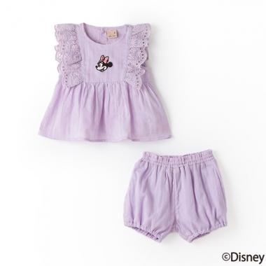【Disney】肩フリルチュニックセットアップ
