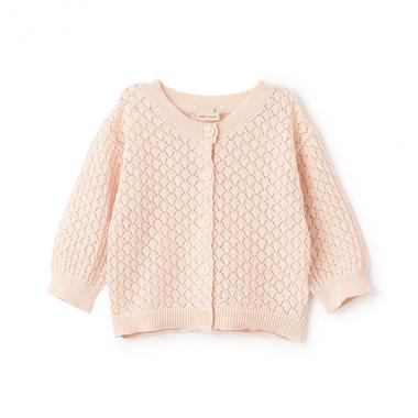 【UV】透かし編みカーディガン