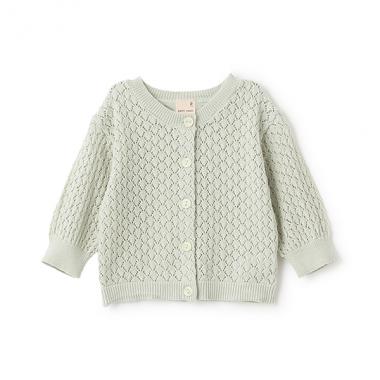 【UV】透かし編みカーディガン