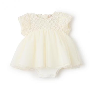 【リンク】チュールレースOPロンパース