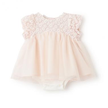 【リンク】チュールレースOPロンパース