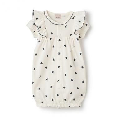 【弱酸性】肩フリル2WAYオールSS