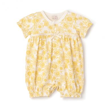 アソート胸切替カバーオール