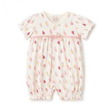 アソート胸切替カバーオール