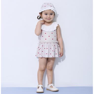 【SWIM】フリルワンピース水着