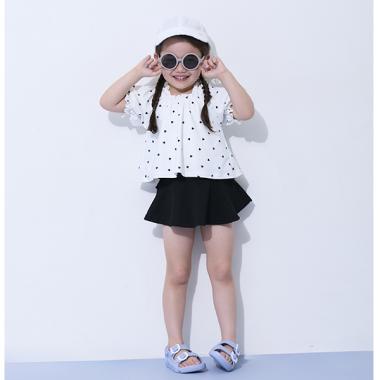 【SWIM】ハートパフスリーブタンキニ