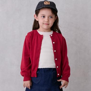 【リンク】パールボタンニットカーディガン