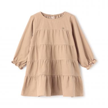 コーデュロイティアードワンピース