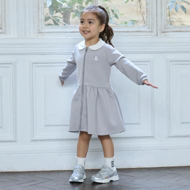 【バレエ】前あき衿ワンピース