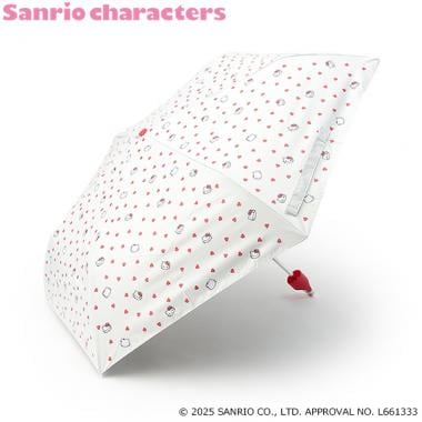 【サンリオキャラクターズ】晴雨兼用折りたたみ傘