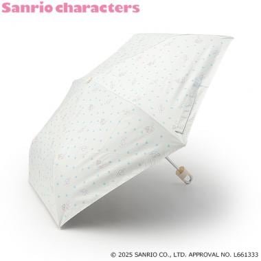 【サンリオキャラクターズ】晴雨兼用折りたたみ傘