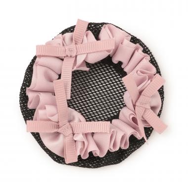 【バレエ】プチリボンシニヨンネット