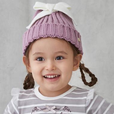 リボンニット帽