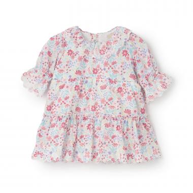 無地・花柄OPロンパース