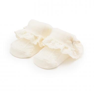 折り返しフリルカップソックス