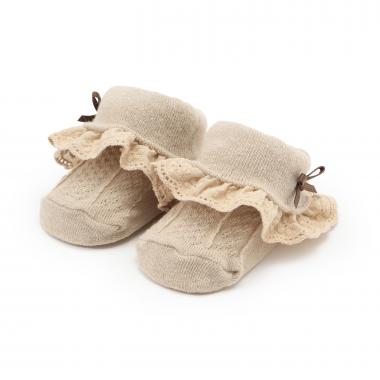 折り返しフリルカップソックス