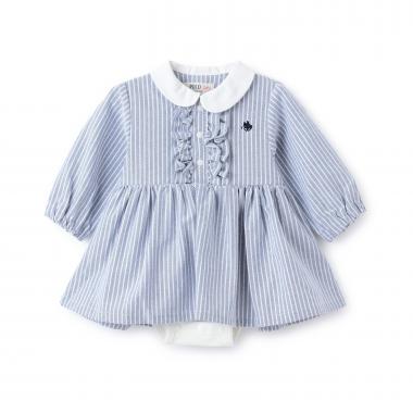 【POLO BCS】長袖シャツOPロンパース