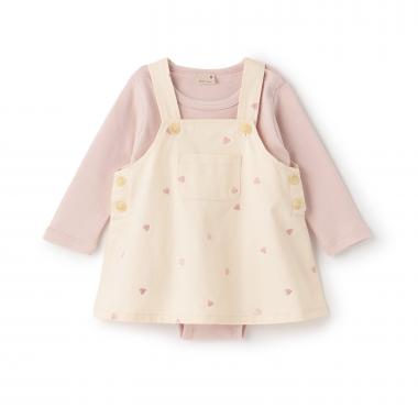 【リンク】刺しゅうサロペSKセットアップ