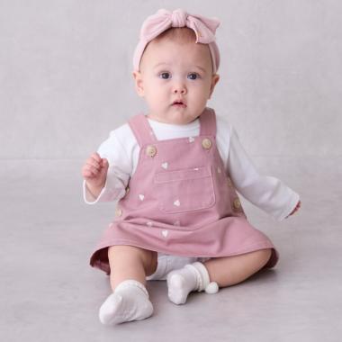 【リンク】刺しゅうサロペSKセットアップ