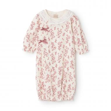 【弱酸性】フリル衿2WAYオール