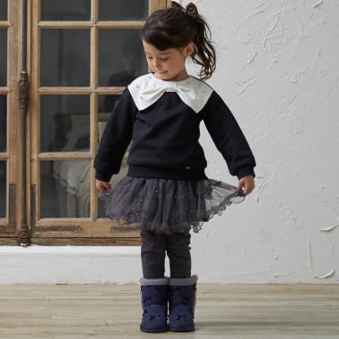 レギンスつきチュールスカート