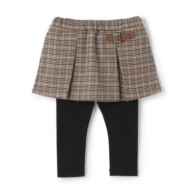 【リンク】チェックレギつきスカート