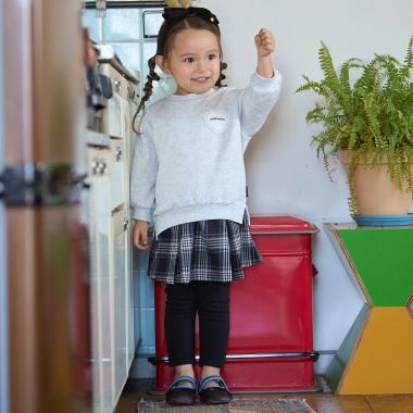 【リンク】チェックレギつきスカート