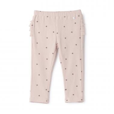 【裏起毛】バックフリルレギンス