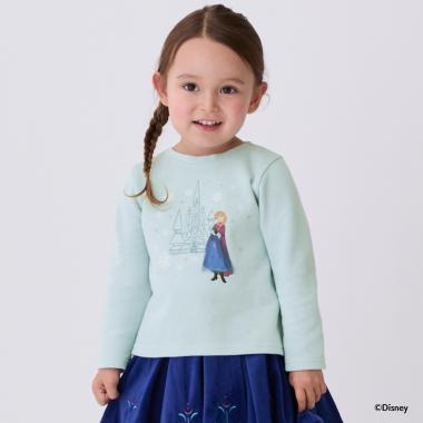 【Disney】刺繍グラフィック長袖T