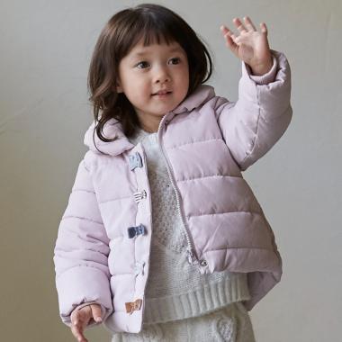 【洗える】中綿リボンジャケット