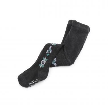 フラワージャガードタイツ