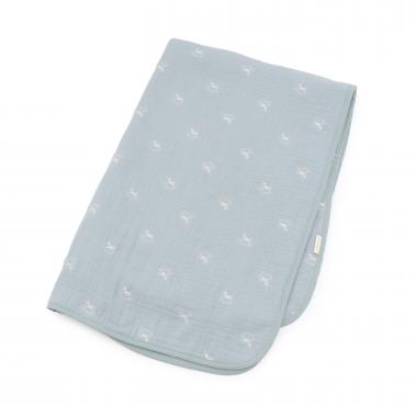 刺しゅう6重ガーゼブランケット