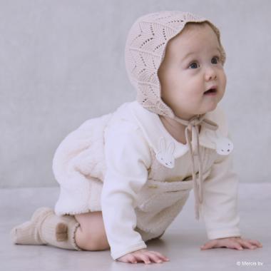 【dick bruna】衿付きロンパース＋ボアサロペセット