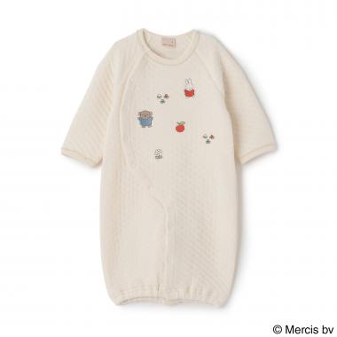 【dick bruna】モチーフ刺しゅう2WAYオール