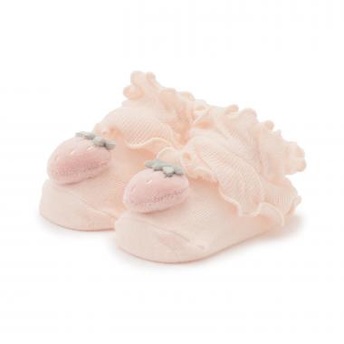 いちごモチーフカップソックス