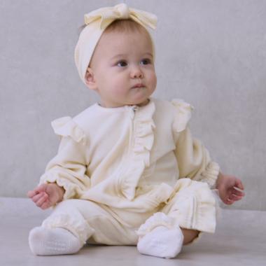 アソート前フリルカバーオール