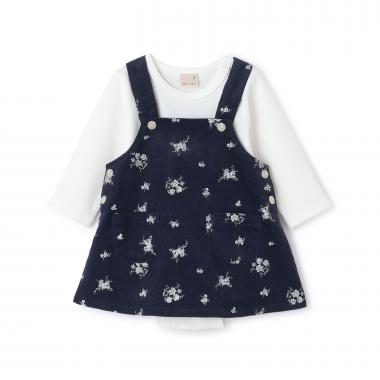 【リンク】花柄ジャンスカセットアップ