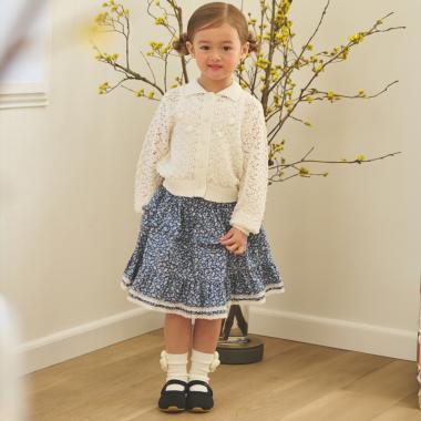 フリルティアードスカート