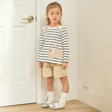 バックリボンショートパンツ