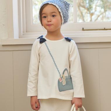 ミニバッグ長袖Tシャツ