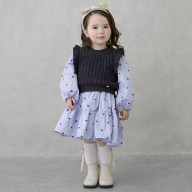 【リンク】ベストつきワンピース