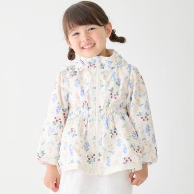 【撥水加工】ペプラムウィンブレ